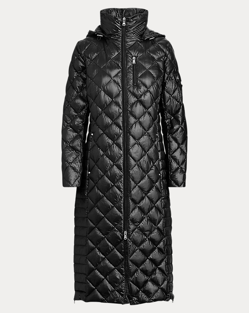Hooded Quilted Down Coat Hooded Quilted Down Coat