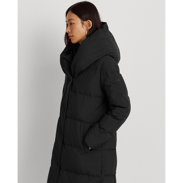 Oversize Collar Down Coat