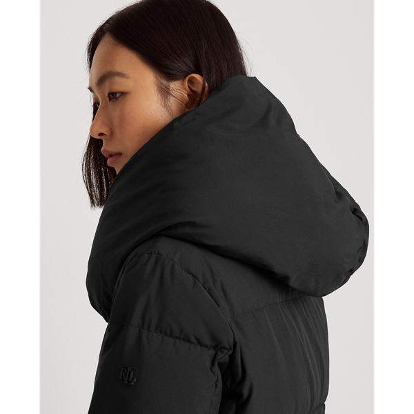 Oversize Collar Down Coat