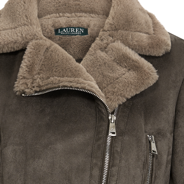 Faux-Shearling Jacket