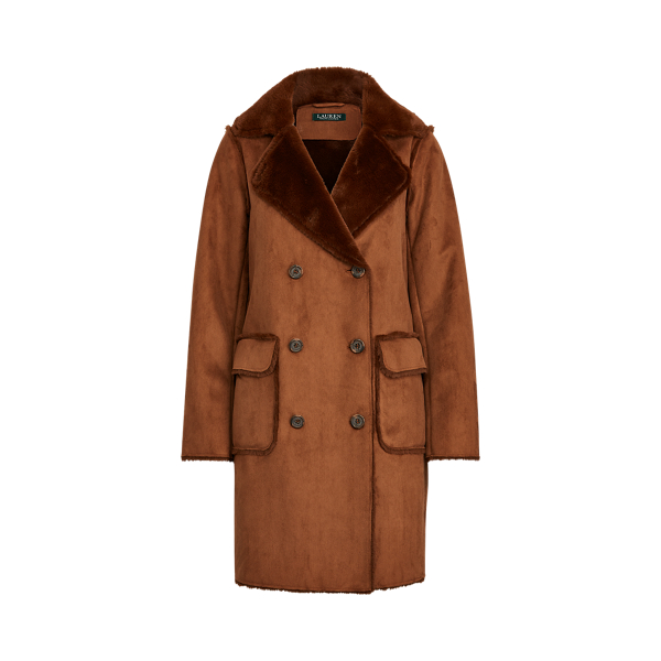 Nutmeg Faux-Shearling Jacket Lauren 1