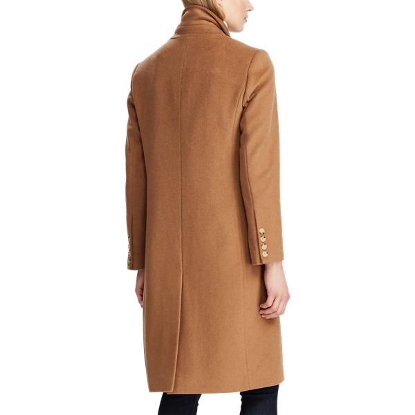 Double-Breasted Wool-Blend Reefer