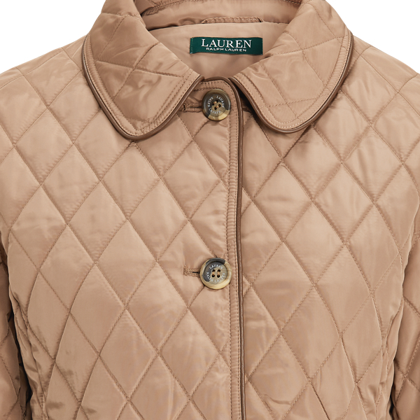Vicuna Quilted Jacket Lauren Petite 6