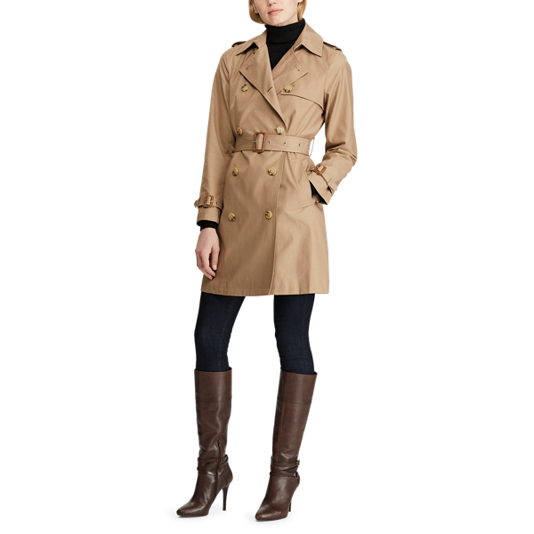 Sand Trench Coat Lauren Petite 2