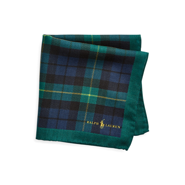 Tartan Wool Pocket Square