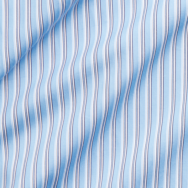 Ceil/Blanc Custom Fit Striped Shirt Polo Ralph Lauren 8