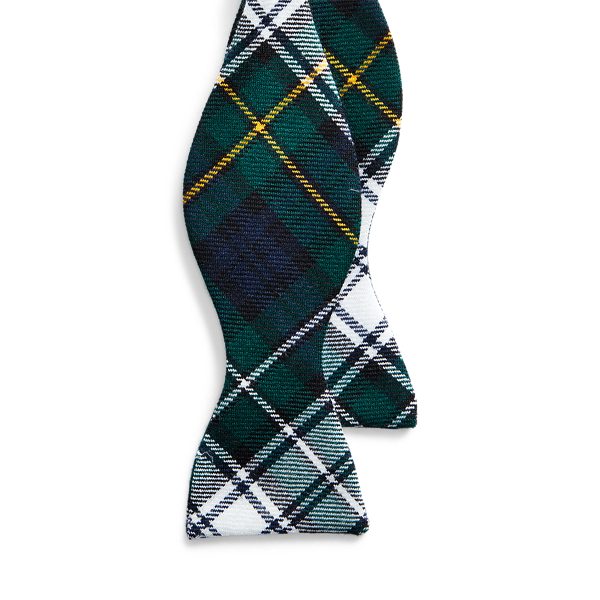 Tartan Wool Bow Tie Polo Ralph Lauren 1