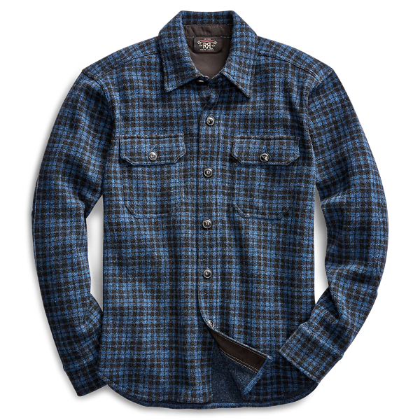 Wool-Blend Workshirt Jumper RRL 1