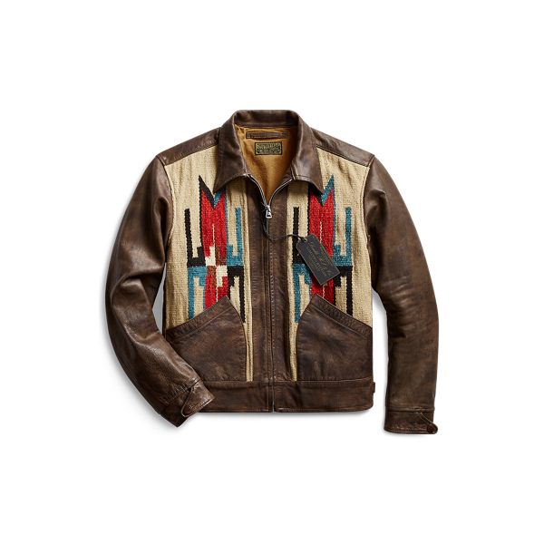 Limited Edition Leather Jacket for Men Ralph Lauren IN