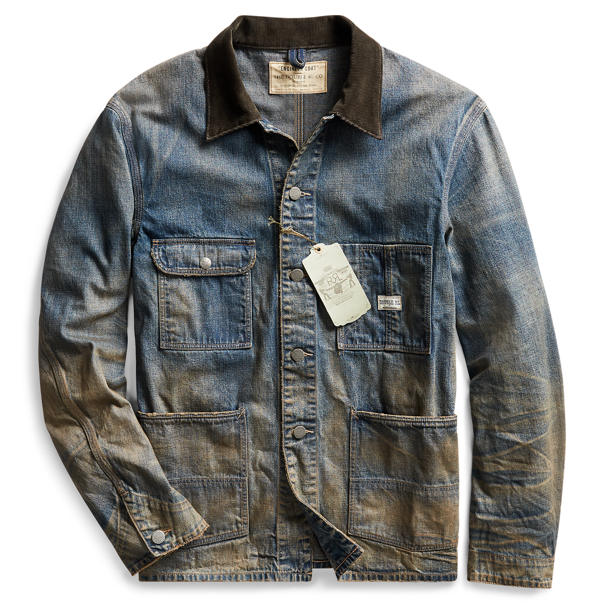 1990s RRL アメリカ製 Stand-Collar Chore Coat 1990s RRL アメリカ製 Stand-Collar Chore Coat