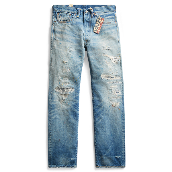 Straight Fit Selvedge Jean RRL 1