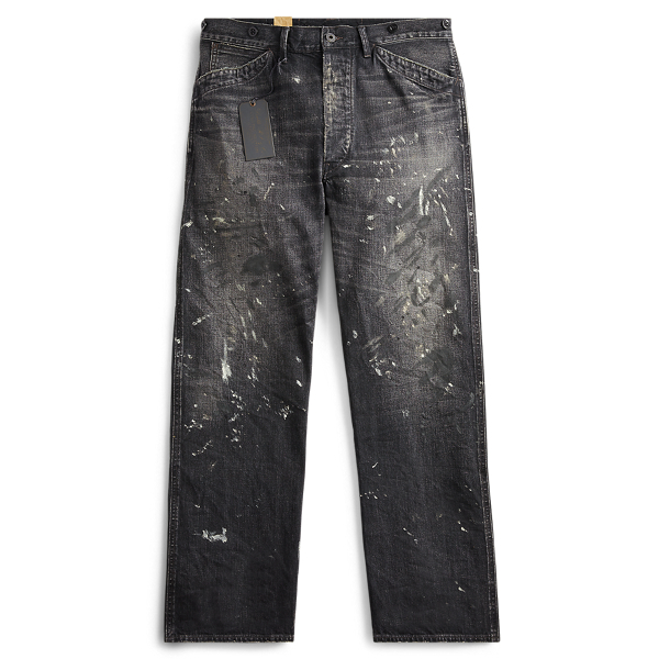 RRL Limited Edition Olive Selvedge Jean - One Wash | SON OF