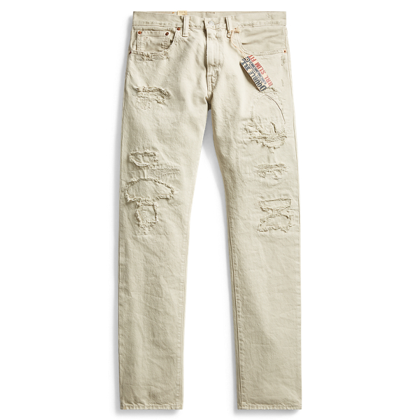 Jean slim vieilli RRL en 1