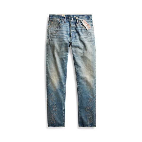 RRL slim narrow denim 29×32 ralph lauren Slim Narrow Once-Washed Selvedge Jean | Ralph Lauren