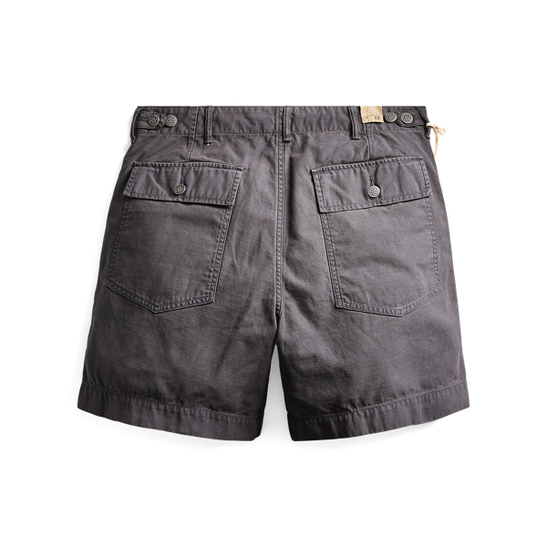 Black Reverse-Sateen Short RRL 2