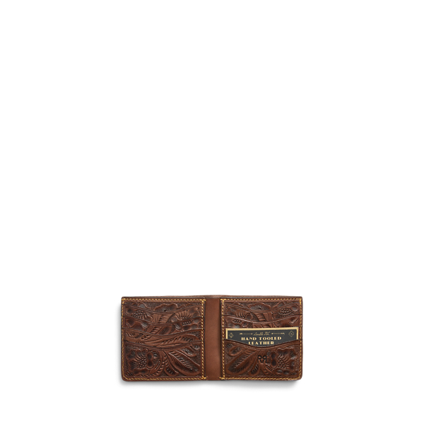 RRL レザー ビルフォールド ハンドツールドレザー ビルフォールド（財布）｜RRL（ダブル