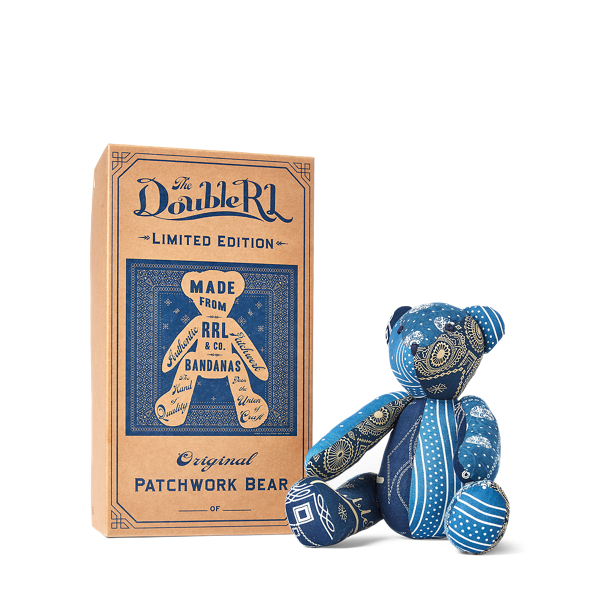 Indigo Limited-Edition Patchwork Bear RRL 3