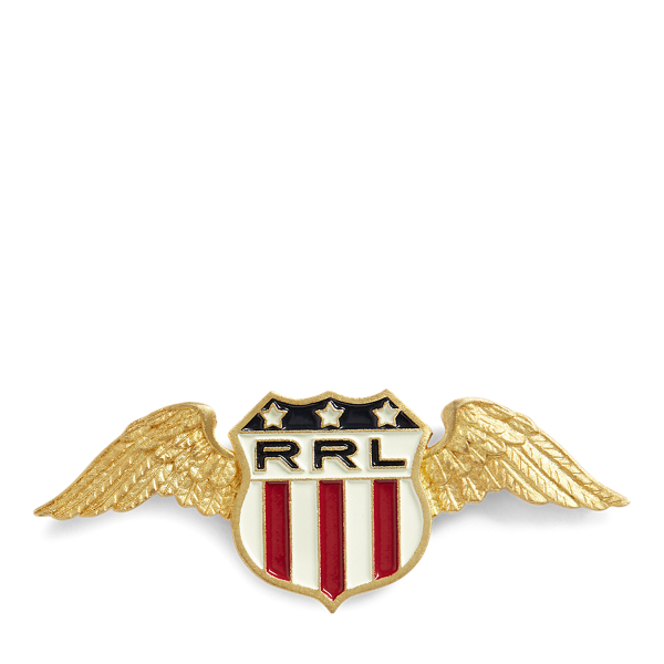 Winged-Logo-Shield Pin RRL 1