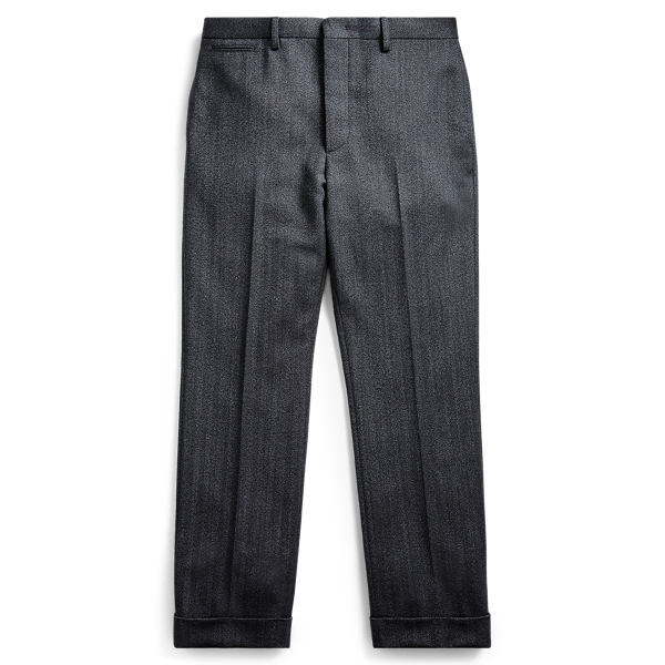 Slim Wool Flannel Suit Trouser RRL 1