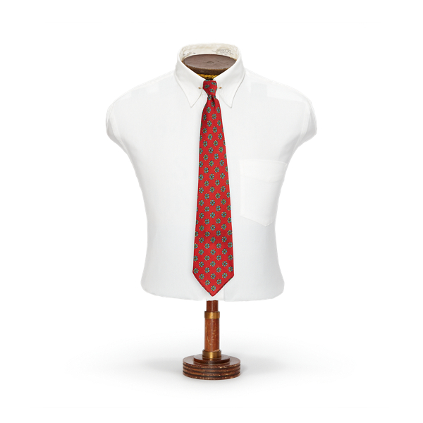 Handmade Wool Foulard Tie