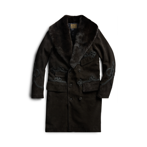 Limited-Edition Suede Topcoat RRL in 1
