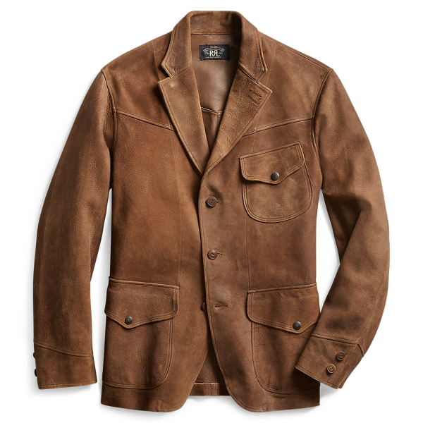 Blazer en daim brut RRL en 1