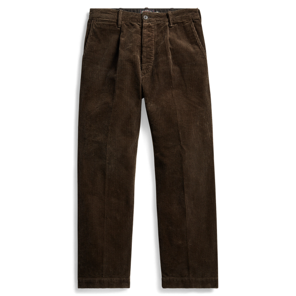 Pleated Corduroy Pant