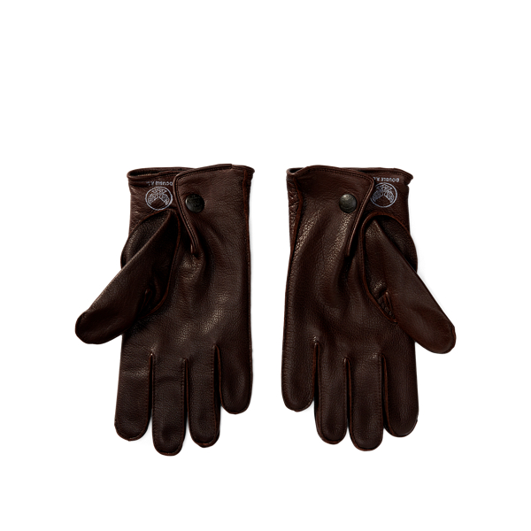 Ralph lauren leather gloves mens online