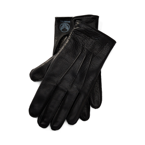 Lined Leather Gloves for Men Ralph Lauren UZ