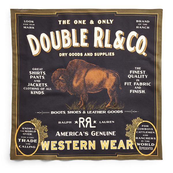 Ad-Print Bandanna RRL em 1