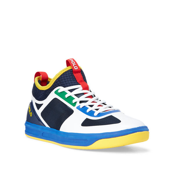 Navy/Red/Sapphire US Open Court 200 Sneaker Polo Ralph Lauren 3