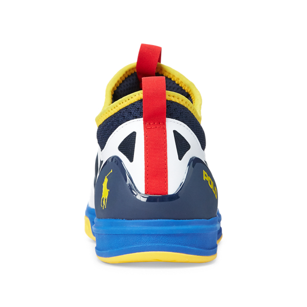 Navy/Red/Sapphire US Open Court 200 Sneaker Polo Ralph Lauren 4