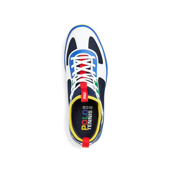 Navy/Red/Sapphire US Open Court 200 Sneaker Polo Ralph Lauren 5
