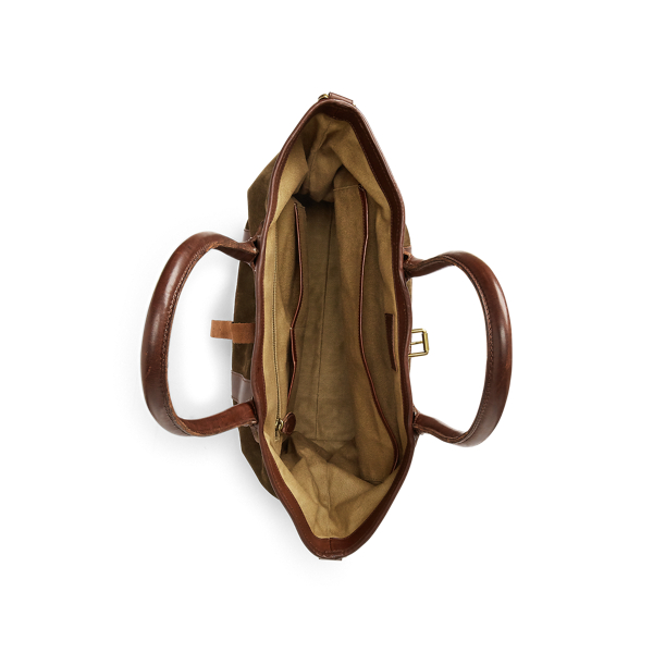 Heritage Suede Tote | Ralph Lauren