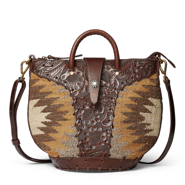 Leather-Trim Tote RRL 1