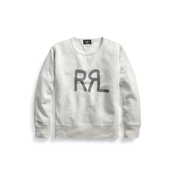 Rundhals-Sweatshirt mit Logo RRL in 1