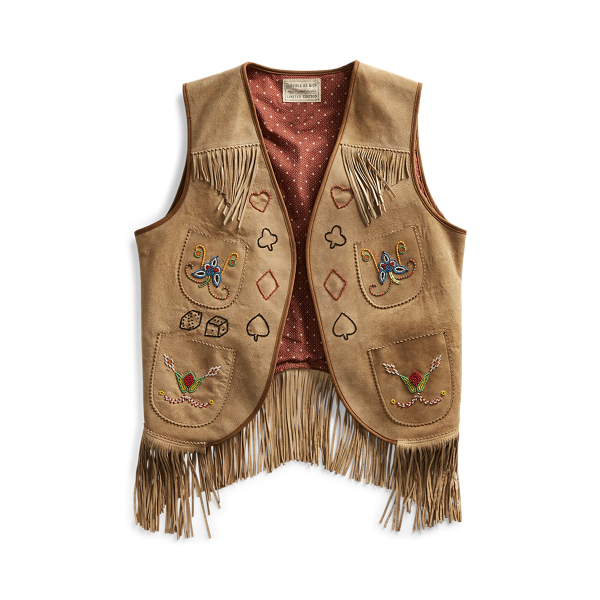 Limited-Edition Suede Gilet RRL 1