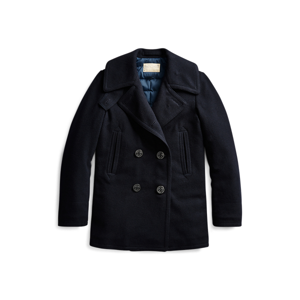 Wool-Blend Peacoat RRL 1