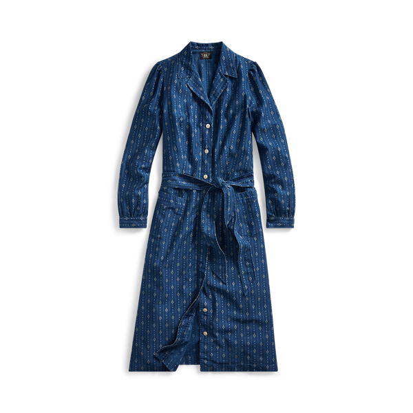 Print Cotton Sateen Dress RRL in 1