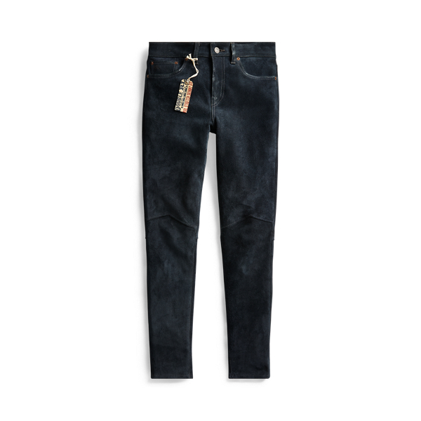 Vaqueros de ante el&aacute;stico Skinny Fit RRL en 1