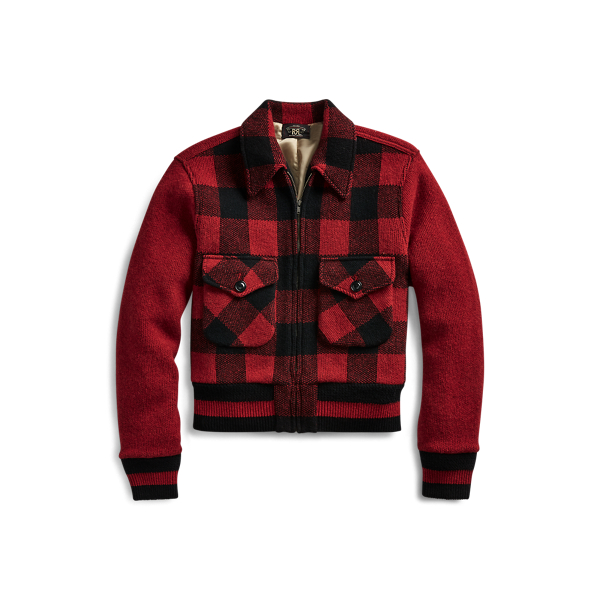 Wool-Cashmere Jumper Jacket RRL 1
