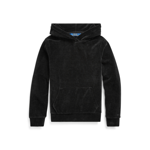 Cotton-Blend-Velour Hoodie Girls 7-14 Years in 1