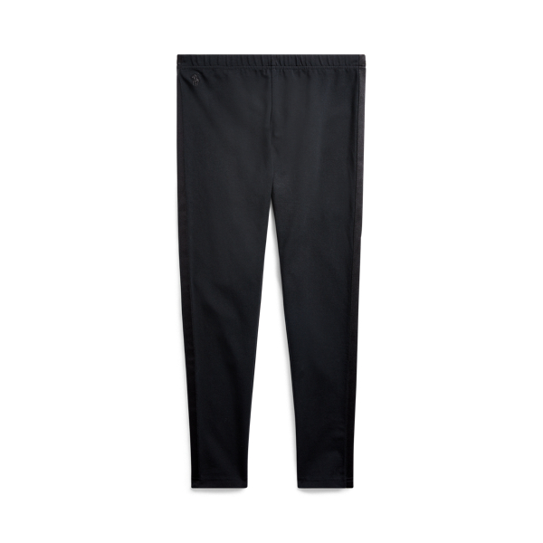 Legging&nbsp;de algod&oacute;n el&aacute;stico a rayas