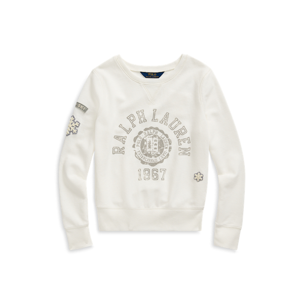 French Terry Graphic Pullover Girls 7-14 Years 1