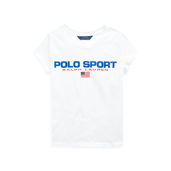 Polo Sport Cotton Jersey Tee Girls 7-14 Years 1