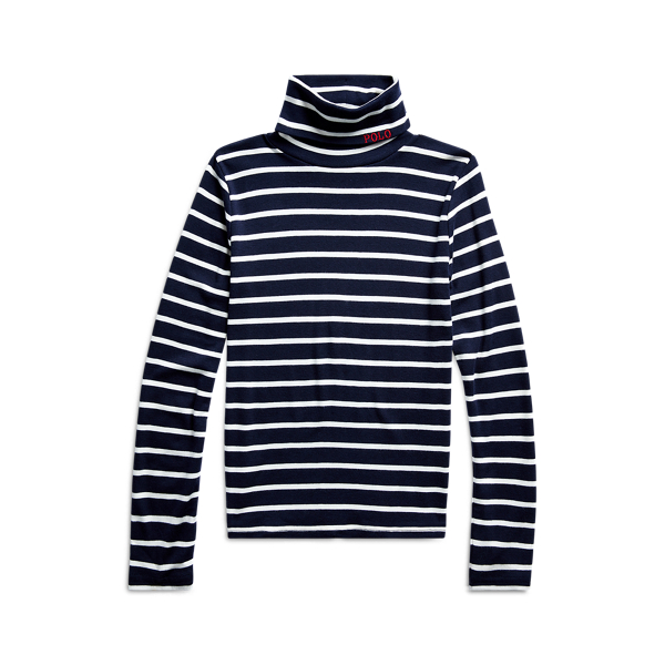 Cotton-Modal Turtleneck Girls 7-14 Years in 1