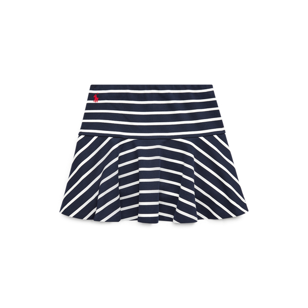 Striped Stretch Ponte Skort Girls 7-14 Years 1
