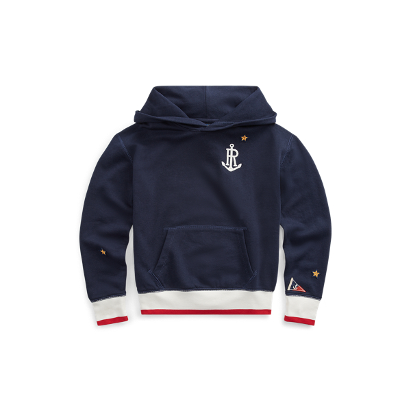 Cotton-Blend Terry Hoodie Girls 7-14 Years 1