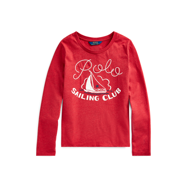 Sailing Club Cotton Jersey Tee Girls 7-14 Years in 1