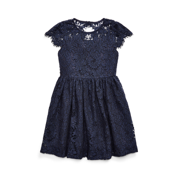 Robe patineuse en dentelle Girls 1.5-6.5 Years en 1